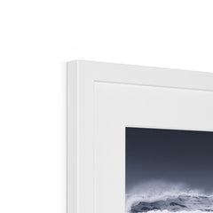 The Wave and the Girl   -  Framed & Mounted Print