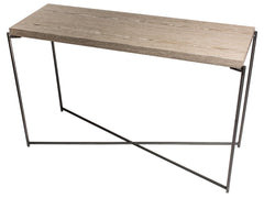 Gillmore Space Iris Large Console Table - Flat Top