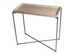 Gillmore Space Iris Small Console Table - Tray Top