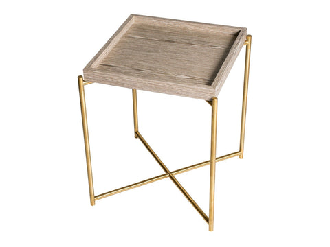 Gillmore Space Iris Square Side Table - Tray Top