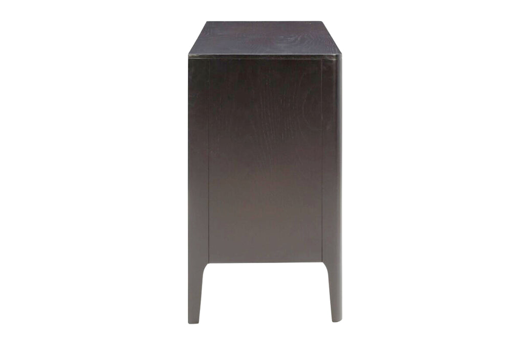 Black oak Abberley sideboard side view