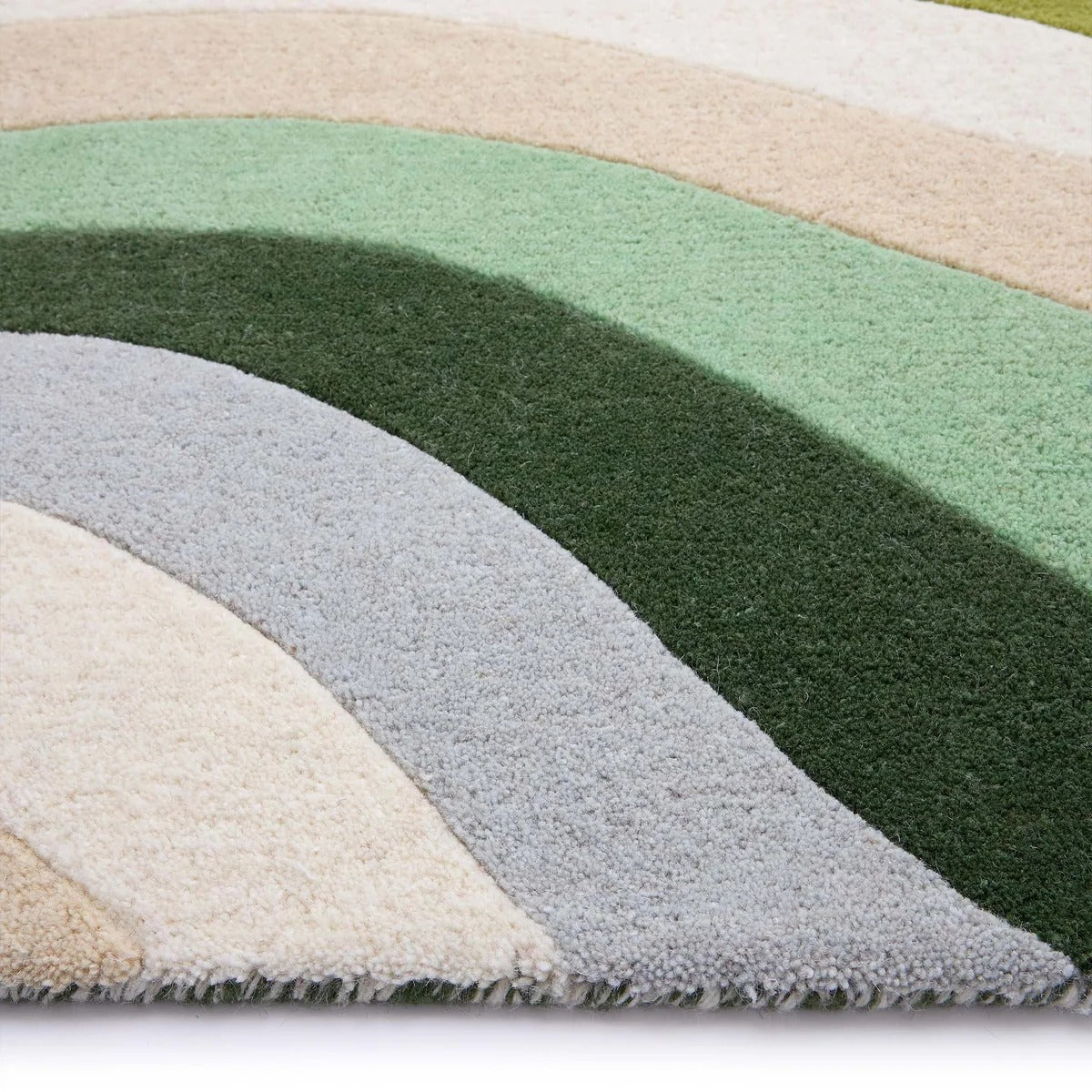 Origins Acasta Green Rug by Phoenox