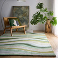 Origins Acasta Green Rug by Phoenox