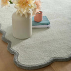 Origin Scalloped Elsie Rug Sage Seagrass