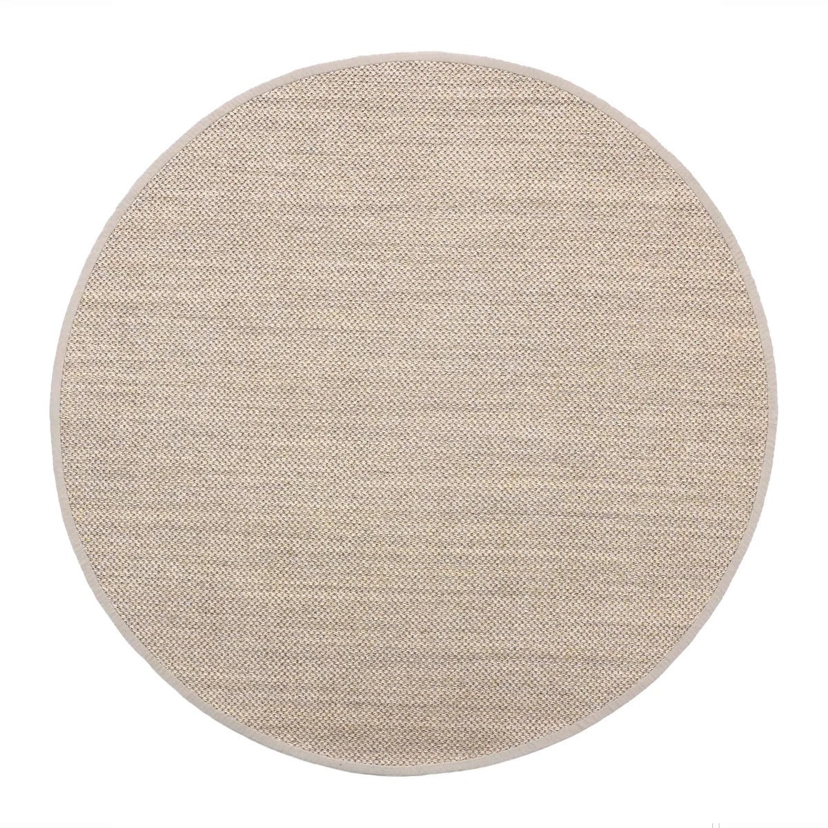 Origins Sisal Rug | Light Beige with Sand Border