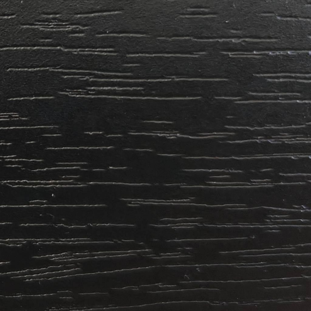 Textured black surface with horizontal lines