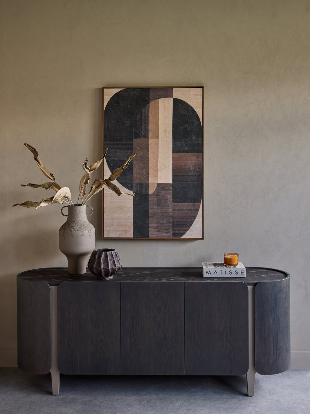 Branwick Sideboard - Deep Charcoal