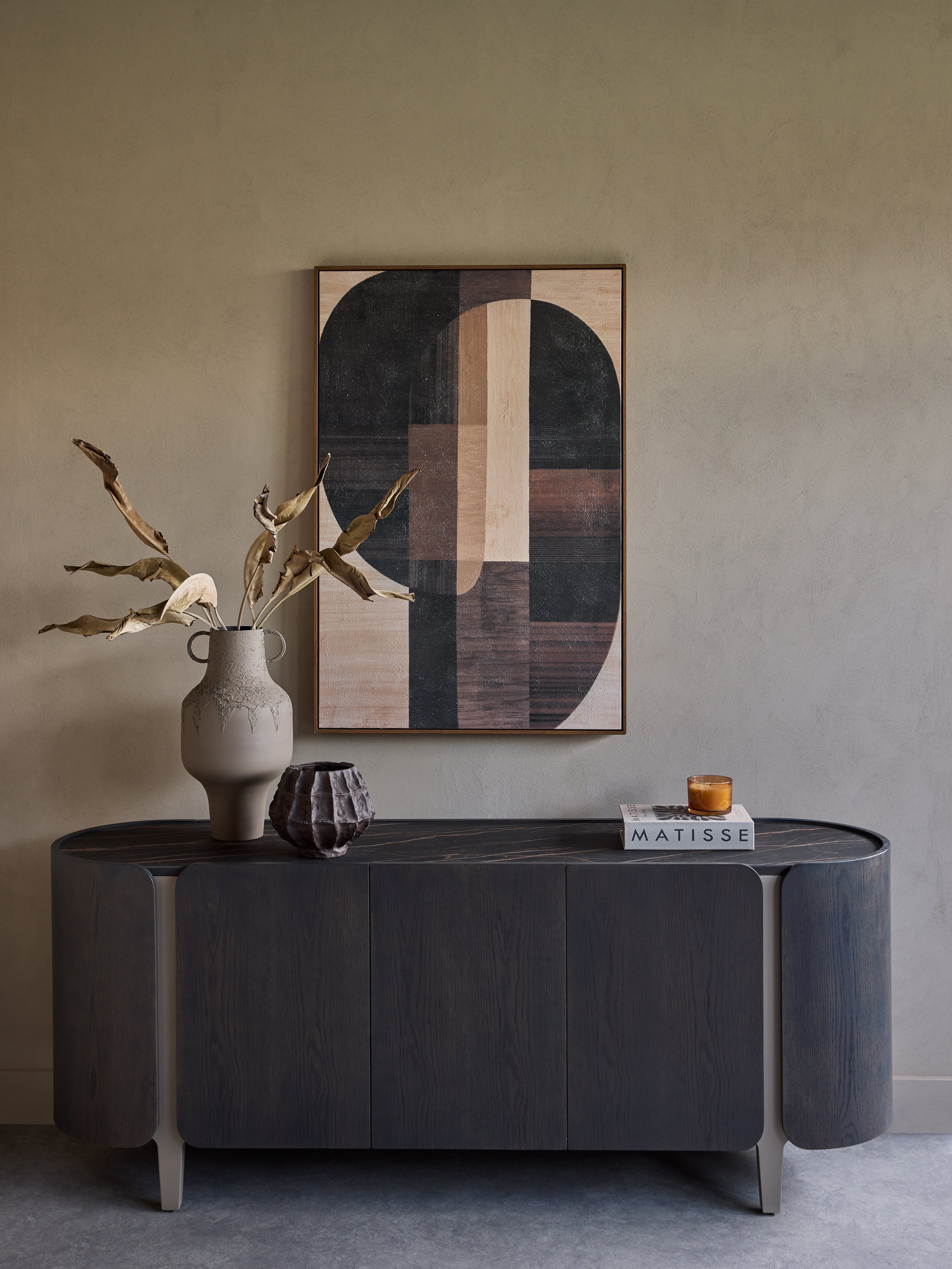 Branwick Sideboard - Deep Charcoal