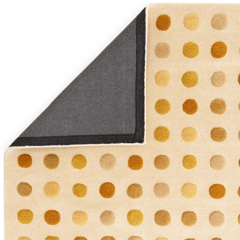 Gold Dotty Rug by Asiatic