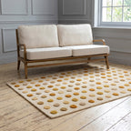 Gold Dotty Rug by Asiatic