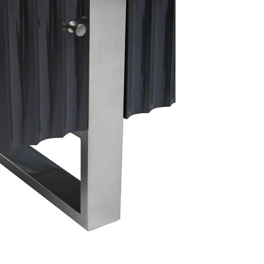 Genoa Grey Gloss Finish TV Unit