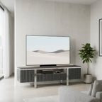 Genoa Grey Gloss Finish TV Unit