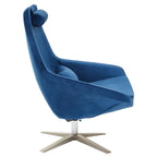 Kalo Velvet Swivel Lounge Chair