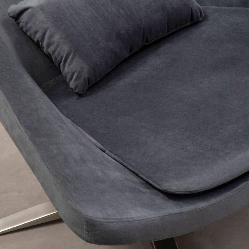 Kalo Velvet Swivel Lounge Chair