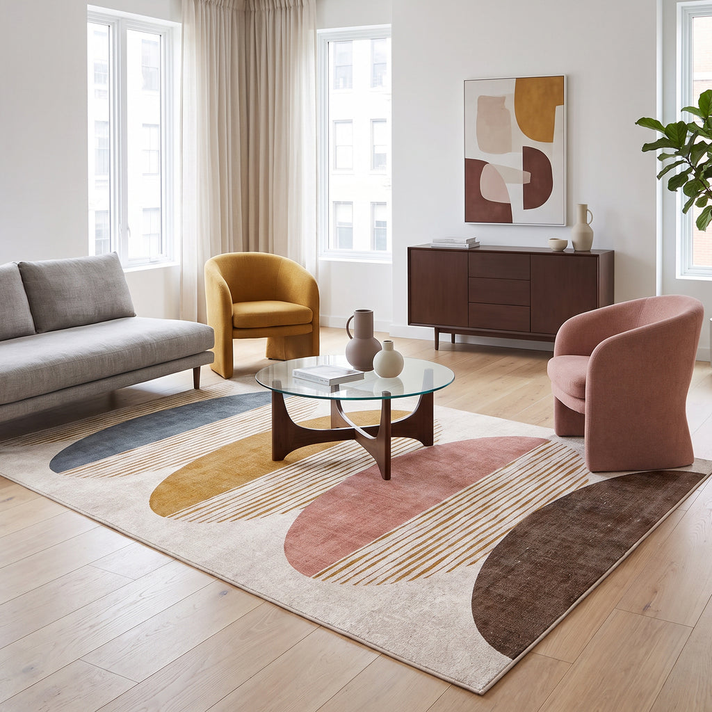 Hug Rug Eco-Washable Oval Eclipse