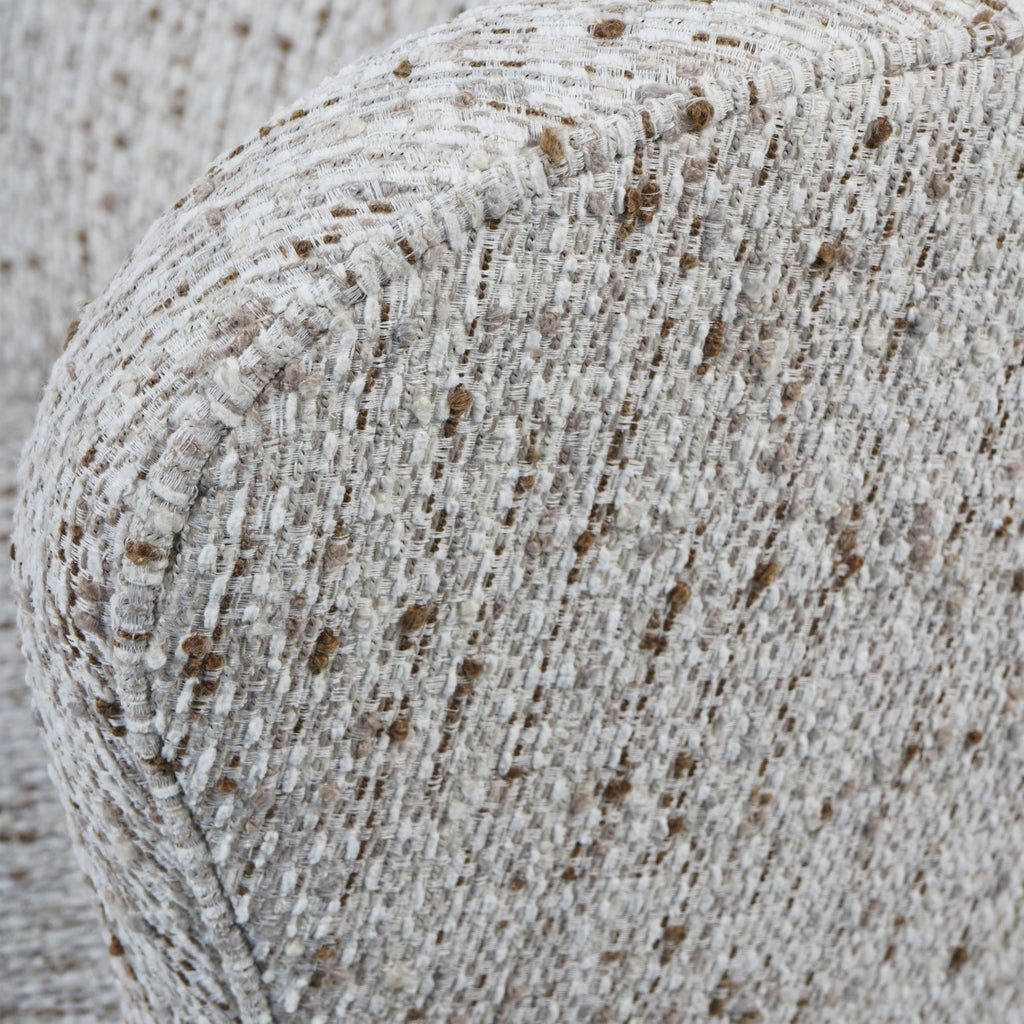 Roehampton Textured Slub Swivel Chair
