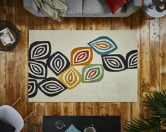 Think Rugs Designer Collection - Colour Fall by Kristina Sostarko and Jason Odd