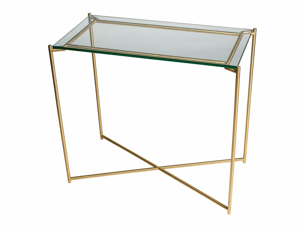Gillmore Space Iris Small Console Table - Flat Top