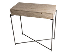 Gillmore Space Iris Small Console Table - Drawer Top