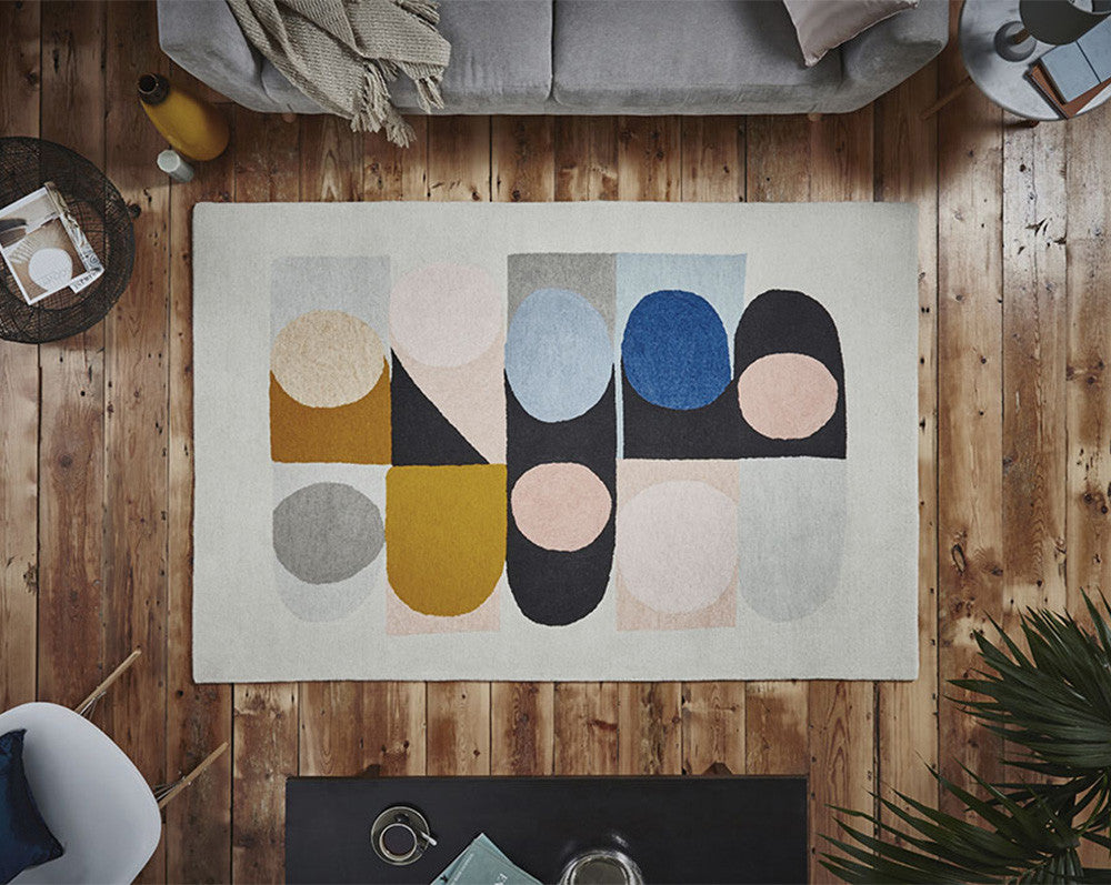 Think Rugs Designer Collection - Jazz Flute by Kristina Sostarko and Jason Odd